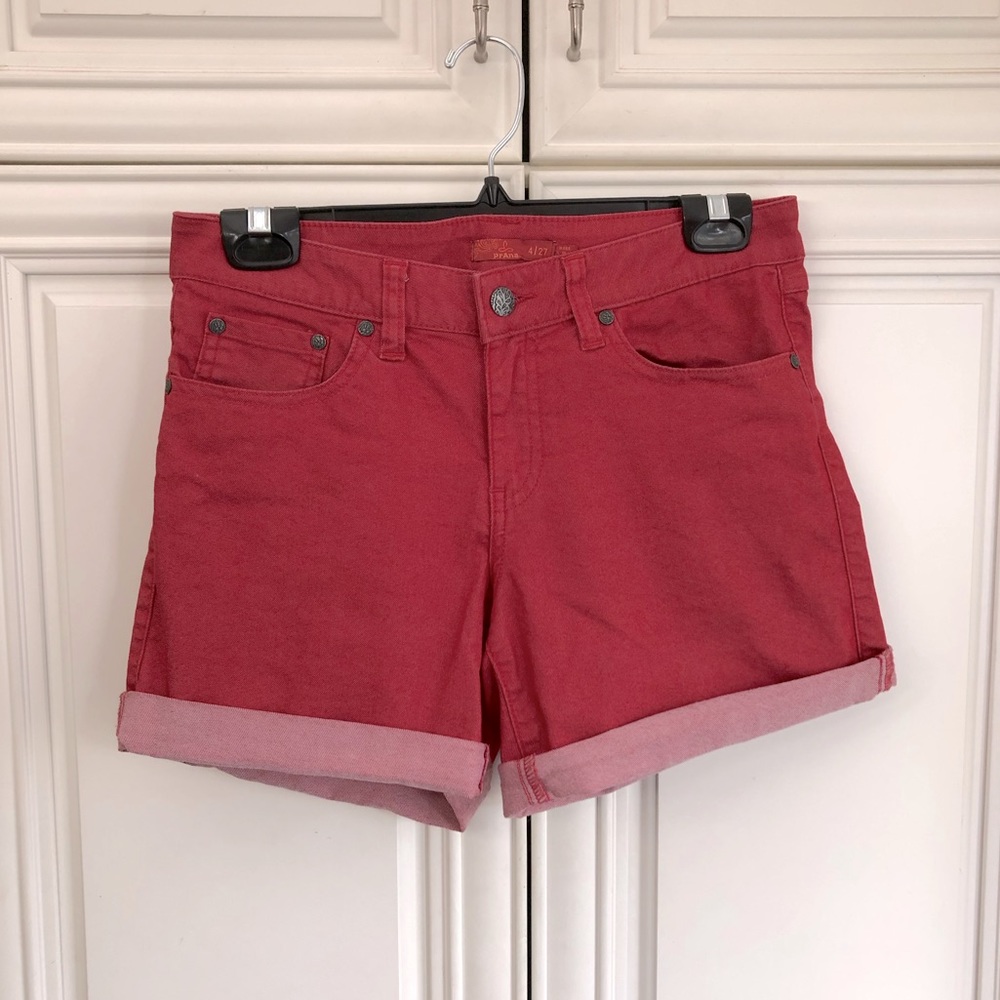 EUC Prana womenβs jean shorts